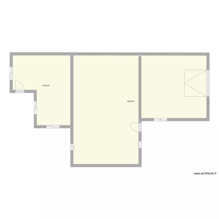 EXTENSION MAISON. Plan de EXTENSION MAISON. Plan de