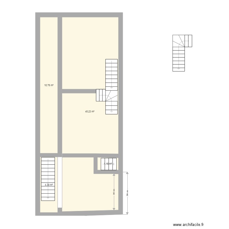 aancienne2. Plan de 0 pièce et 0 m2