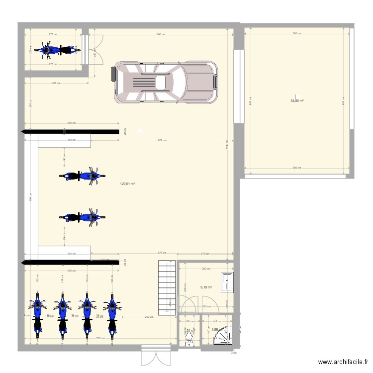 Childé rdc. Plan de 0 pièce et 0 m2
