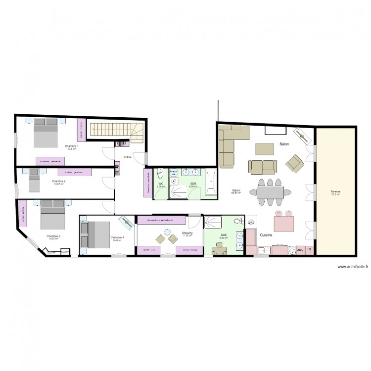 Appart 7. Plan de 0 pièce et 0 m2