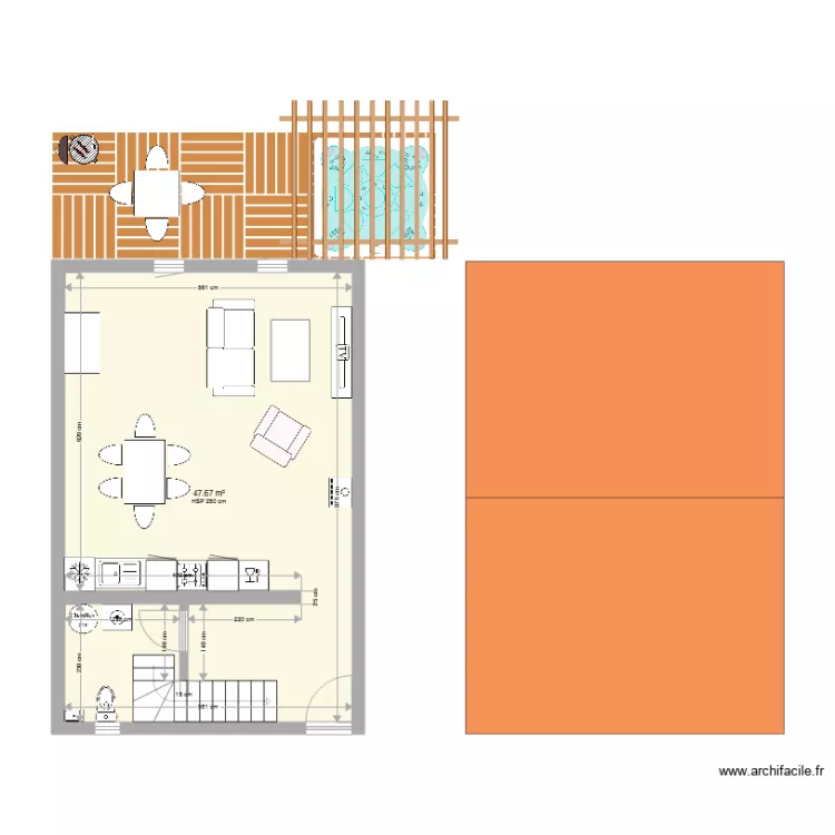 maison bis. Plan de maison bis. Plan de