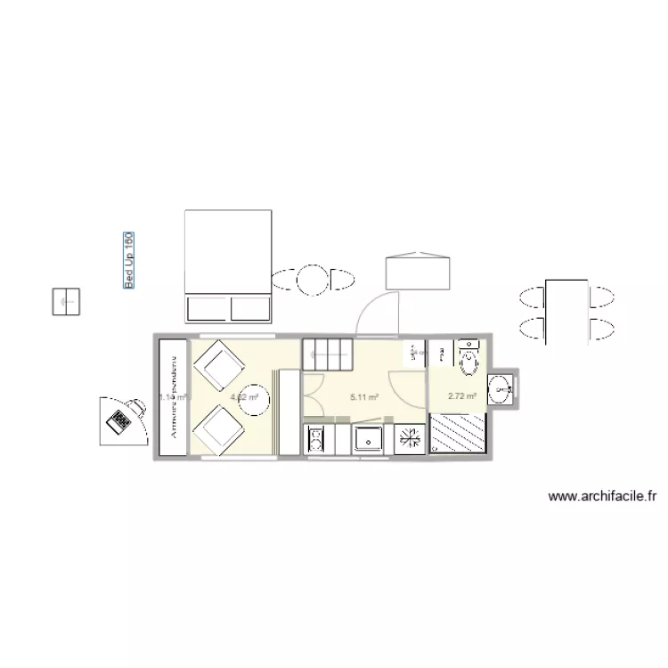 Tiny 5 jour. Plan de 