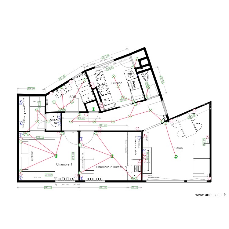 PLAN ISSY  ELEC. Plan de 0 pièce et 0 m2