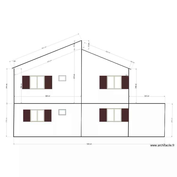 facade 1. Plan de 