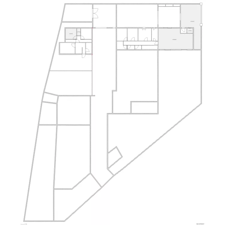 pas d'agrandissement et mh papy mamy. Plan de 