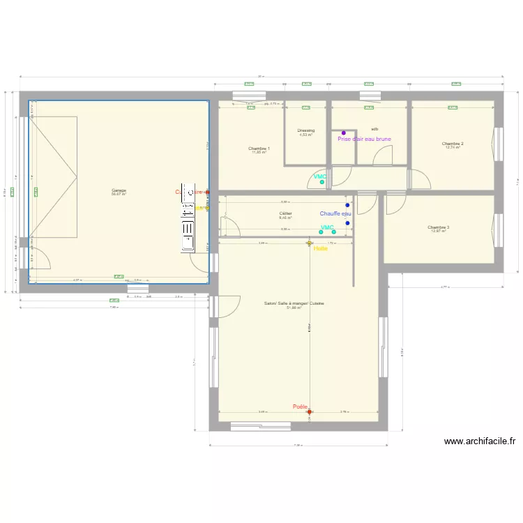 Plan réseau toit. Plan de Plan réseau toit. Plan de
