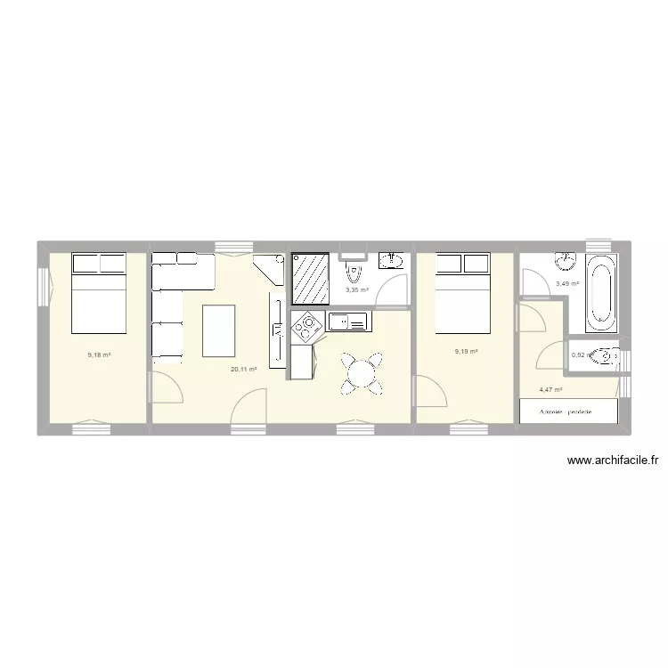 ST PREST YENI. Plan de 
