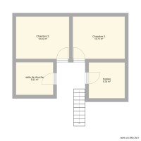 plan 2ème villa chmapzabé