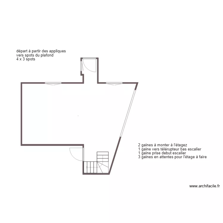 David RC Cuisine SM. Plan de 