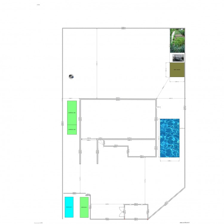 AMENAGEMENT PAYSAGER. Plan de 0 pièce et 0 m2