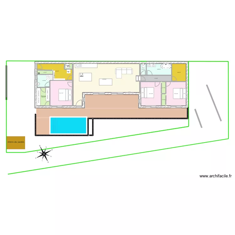 bureau nord. Plan de 15 et 127 m² bureau nord. Plan de 15 et 127 m²