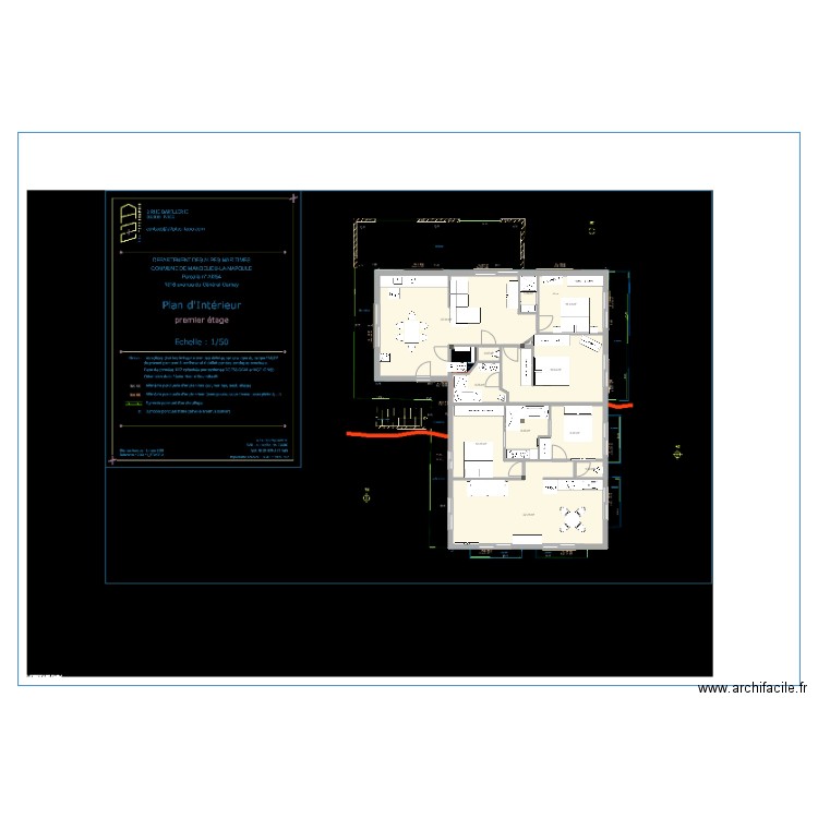 R1 TEST PAS FINI. Plan de 0 pièce et 0 m2