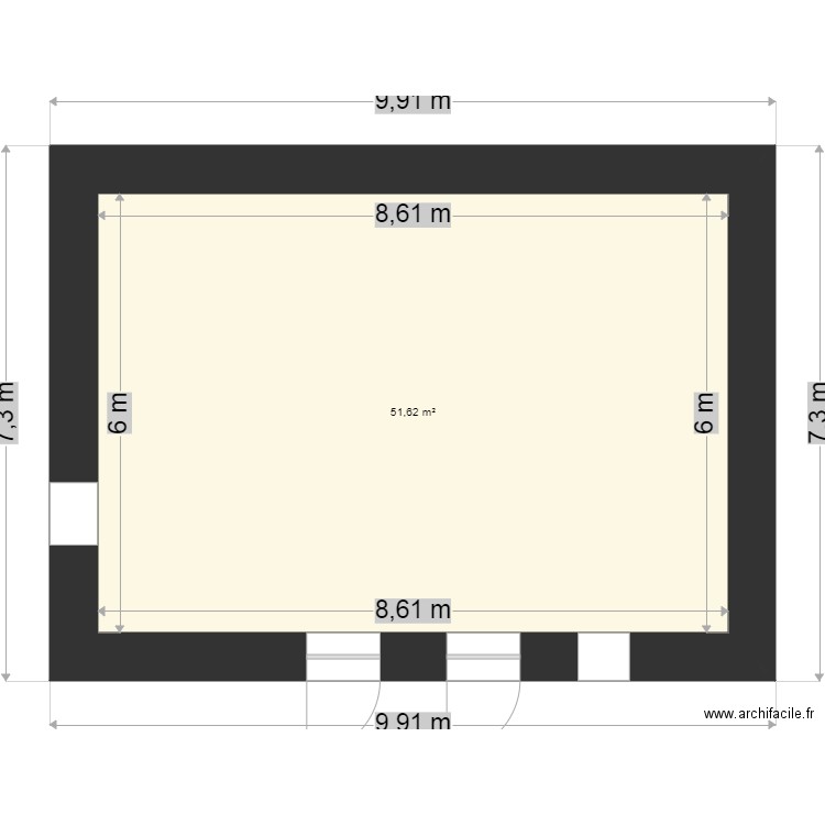 maçonnerie. Plan de 0 pièce et 0 m2