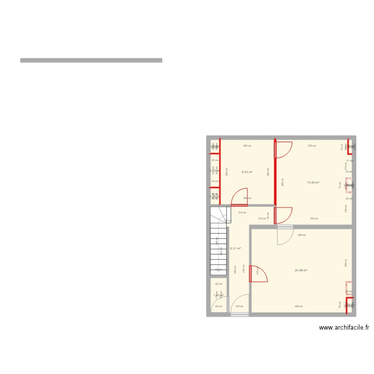 RDC Elice plan de destrcution 1. Plan de 0 pièce et 0 m2