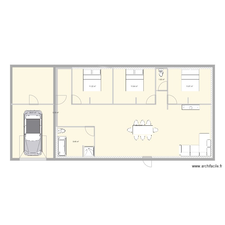 etable 2. Plan de 0 pièce et 0 m2