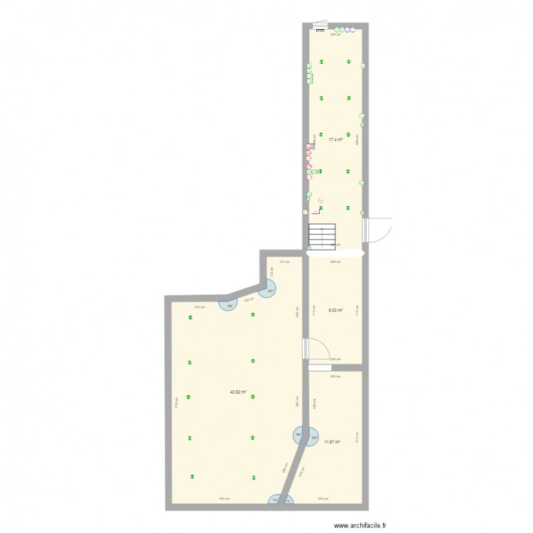 Plan Local avant. Plan de 0 pièce et 0 m2