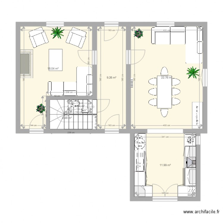 MEZOS RDC DECO NEW. Plan de 0 pièce et 0 m2