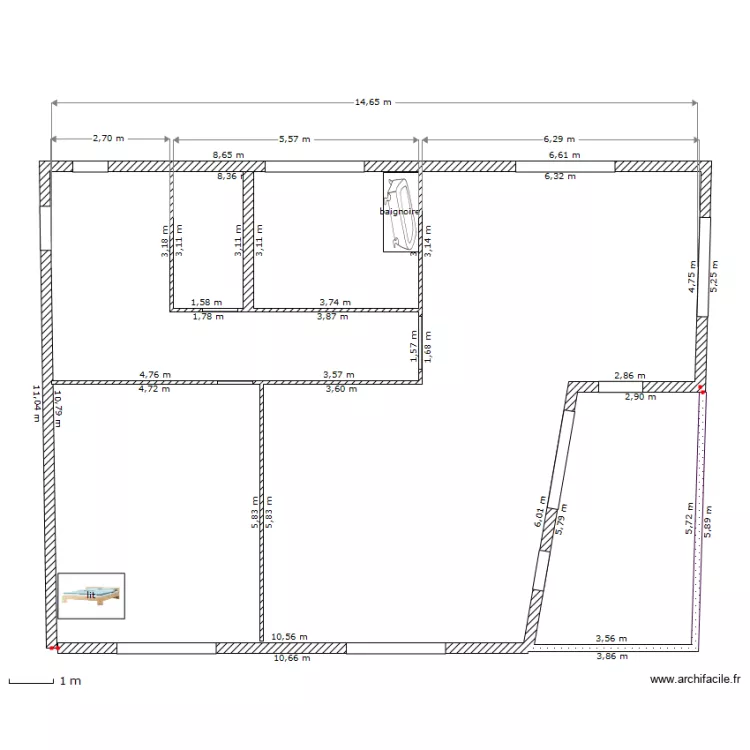 Esquiisse Villejuif. Plan de 