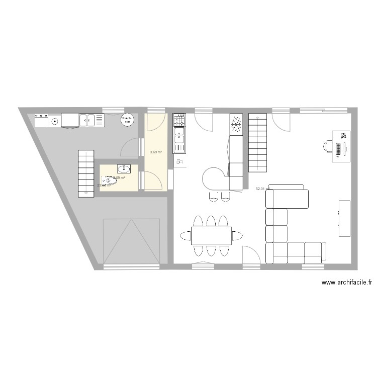 VIOLAINE. Plan de 0 pièce et 0 m2