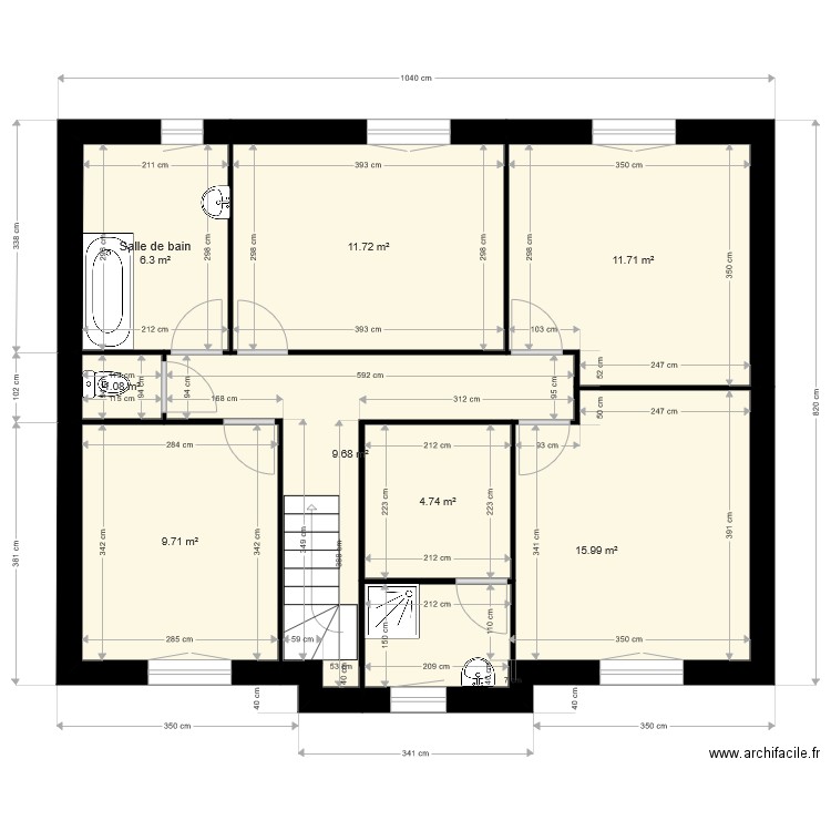 Kodjo Chatillon 120 etage 3. Plan de 0 pièce et 0 m2