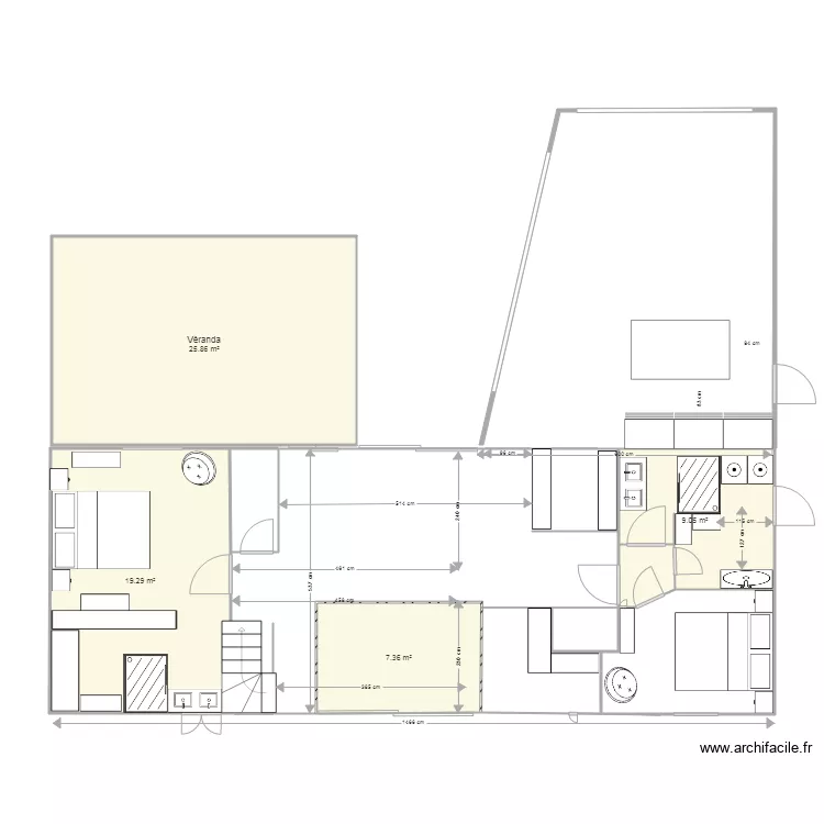 Maison Trezien Plan Jegado 2 Version Kalou. Plan de 