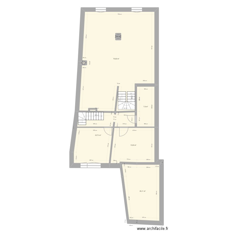 etage 1 ok. Plan de 0 pièce et 0 m2