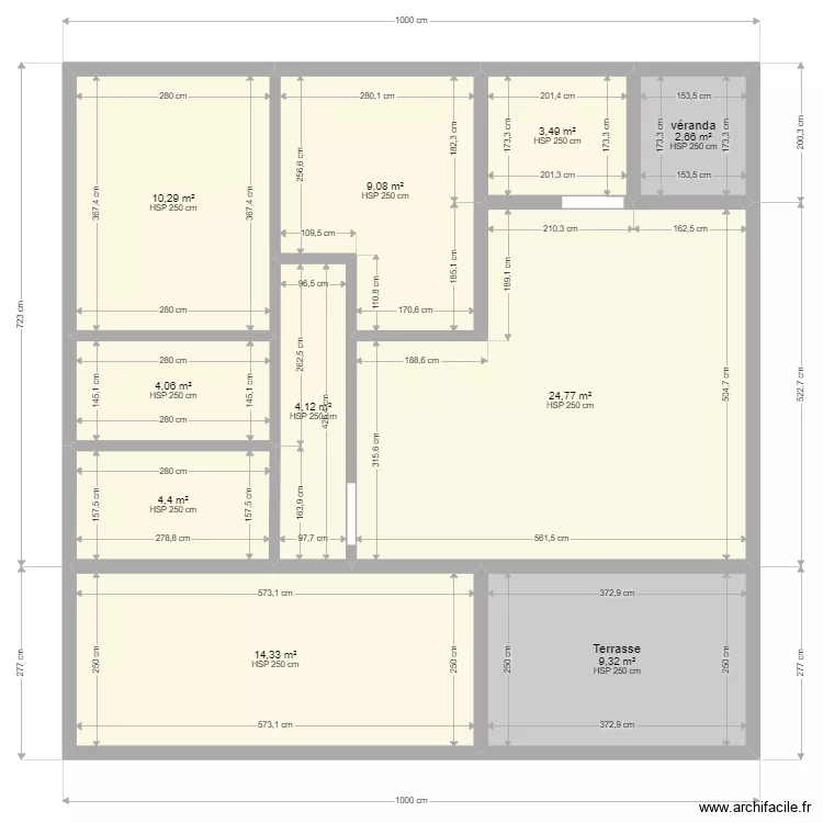 villa nena 4p. Plan de villa nena 4p. Plan de