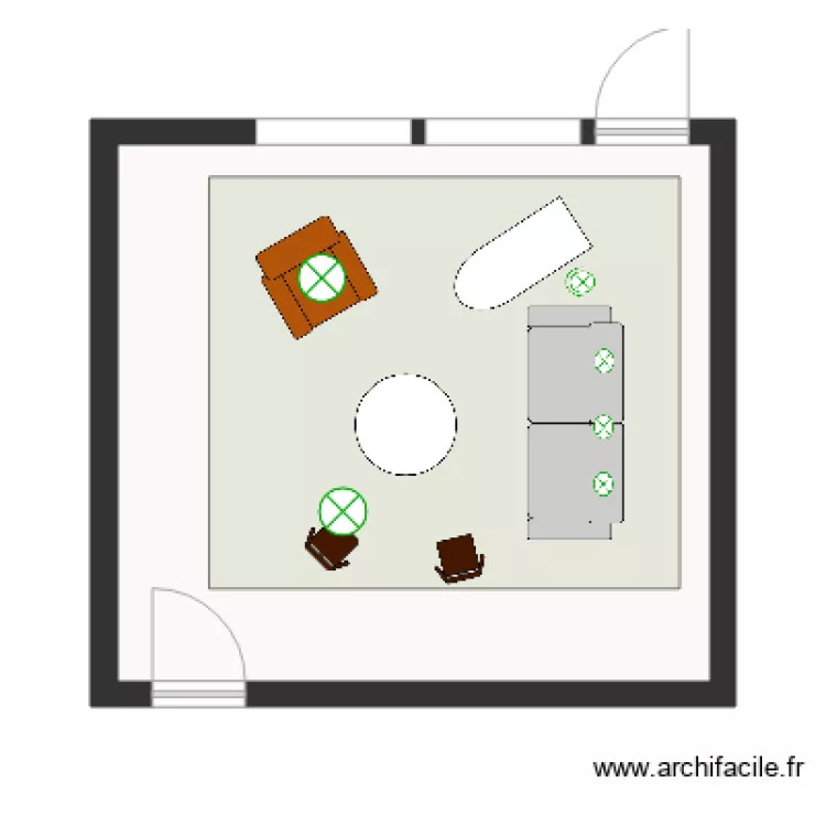 Plan eclairage exo. Plan de 