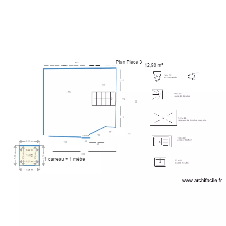 piece 3 1 Plan Meubl&eacute;. Plan de 
