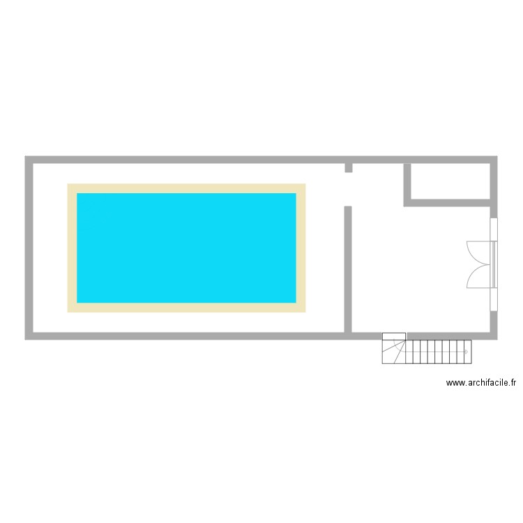 Plan PISICINE. Plan de 0 pièce et 0 m2