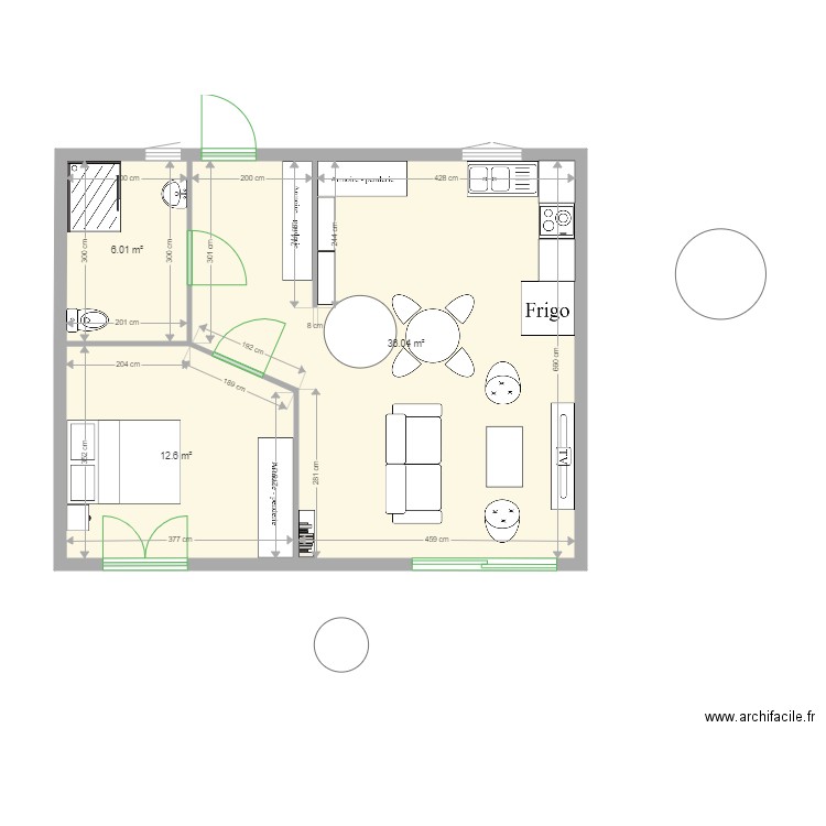 T2 PMR. Plan de 0 pièce et 0 m2