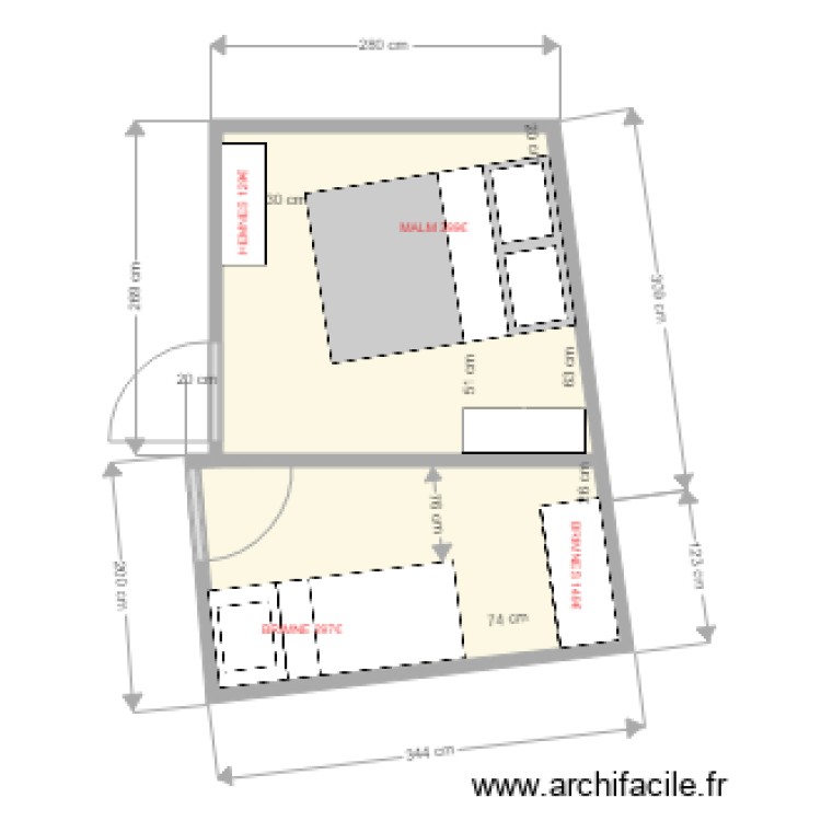 chambre santo tome. Plan de 0 pièce et 0 m2