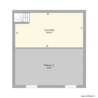 appart 16 &agrave; renover comble