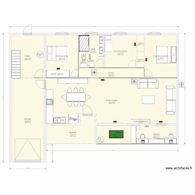 MAISON MAMAN. Plan de MAISON MAMAN. Plan de