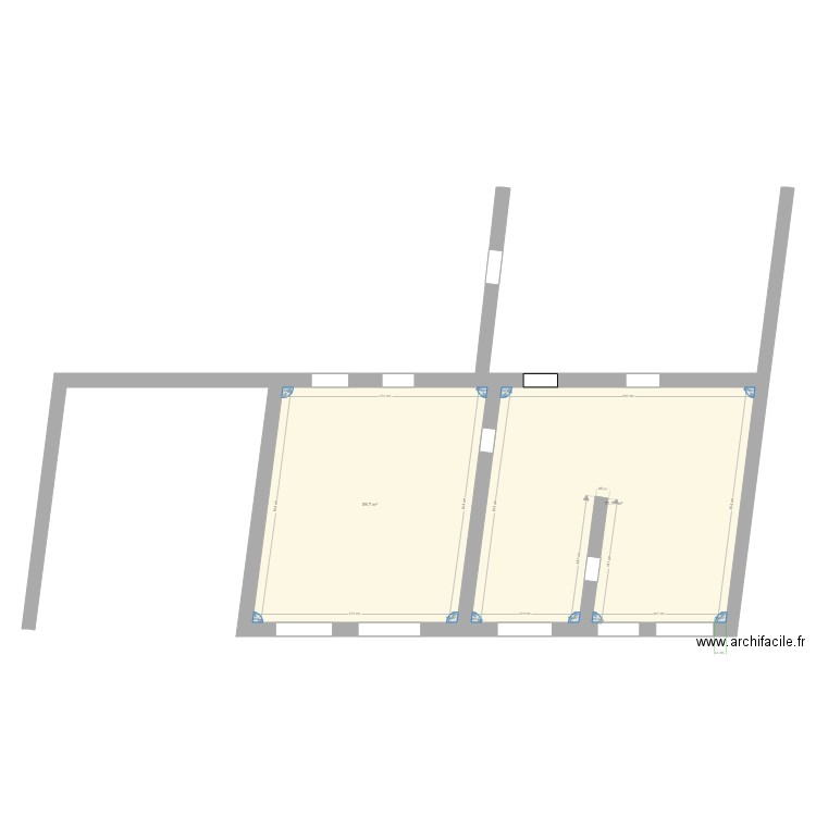 A ne pas effacer RdC base. Plan de 0 pièce et 0 m2