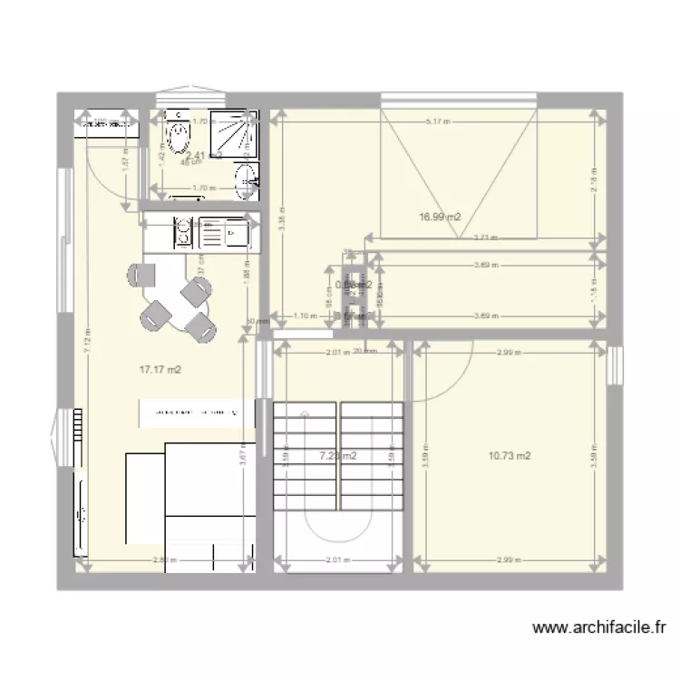 Les plaines - /s sol - Studio. Plan de 0 pièce et 0 m2 Les plaines - /s sol - Studio. Plan de 0 pièce et 0 m2