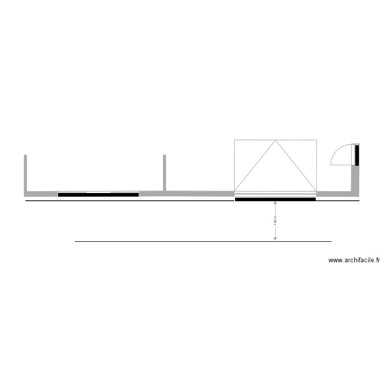 façade avant. Plan de 0 pièce et 0 m2
