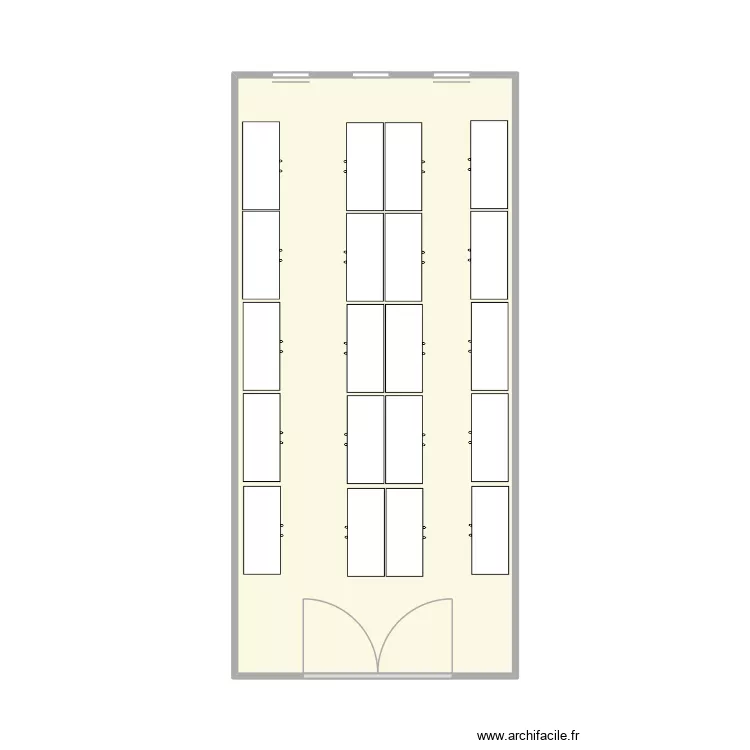 gca nova. Plan de 1  et 30 m²