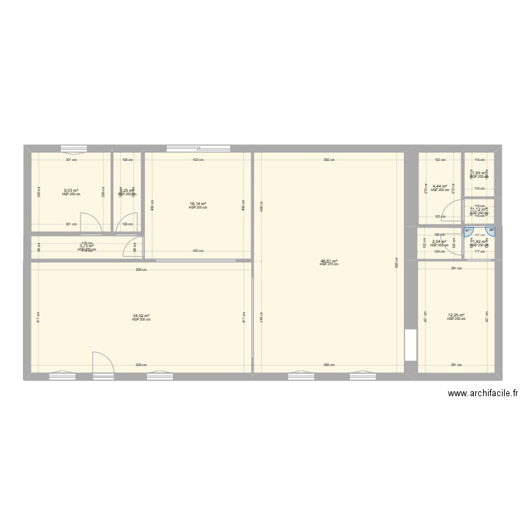 Magnier. Plan de 0 pièce et 0 m2