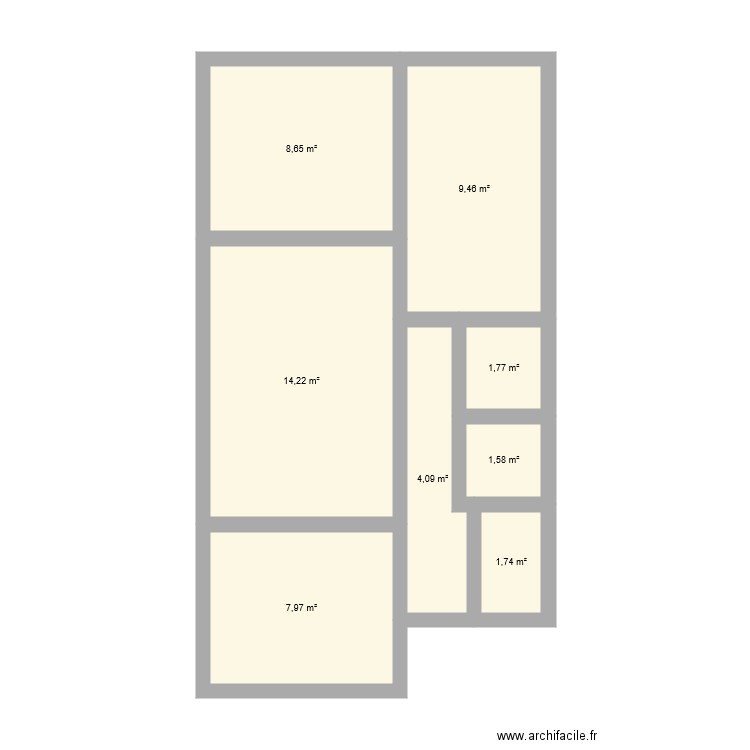 FR DELANNET CAEN. Plan de 0 pièce et 0 m2