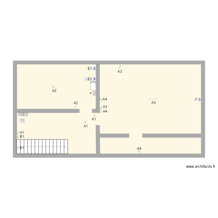 Ducatbis. Plan de 0 pièce et 0 m2