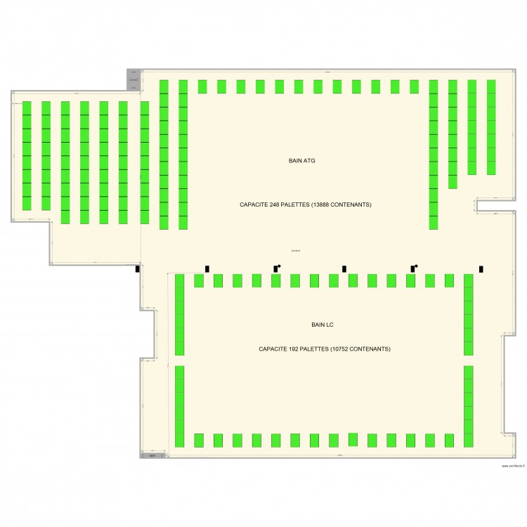 Mezzanine 1. Plan de 0 pièce et 0 m2