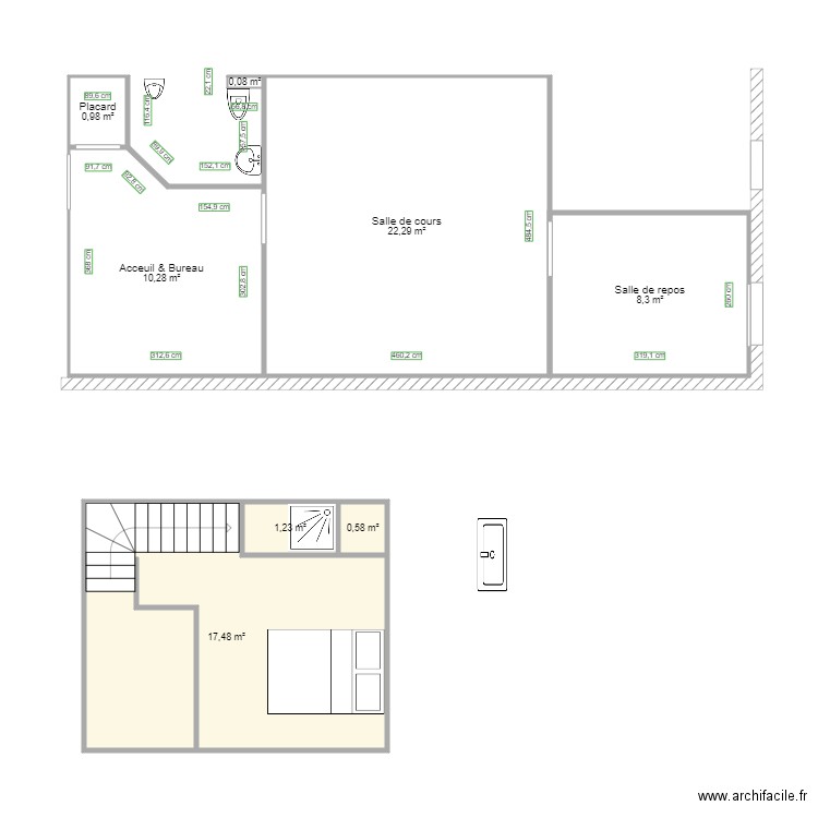 eboche. Plan de 0 pièce et 0 m2
