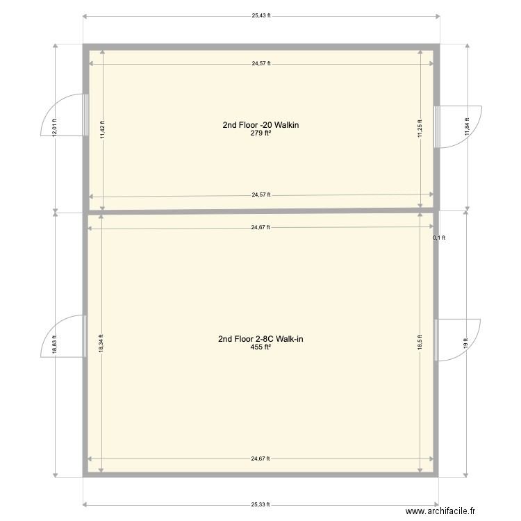 Cygnus 2nd floor. Plan de 0 pièce et 0 m2