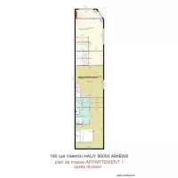 plan de masse 160 Valentin Hauy 80000 AMIENS APPARTEMENT 1