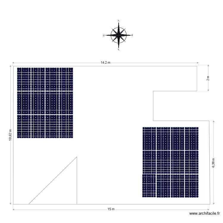 MAISON MOUREAUX GERARD. Plan de 