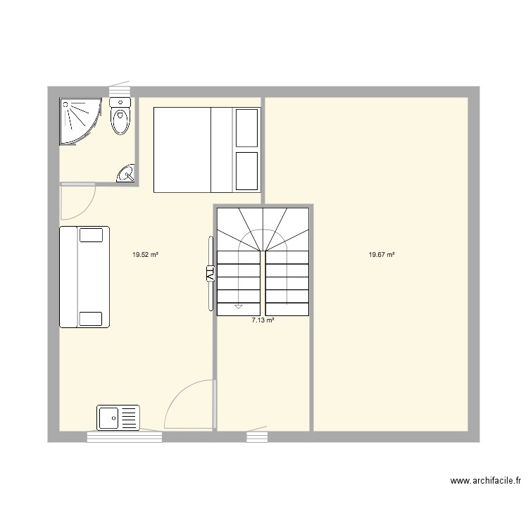 villejuif. Plan de 0 pièce et 0 m2