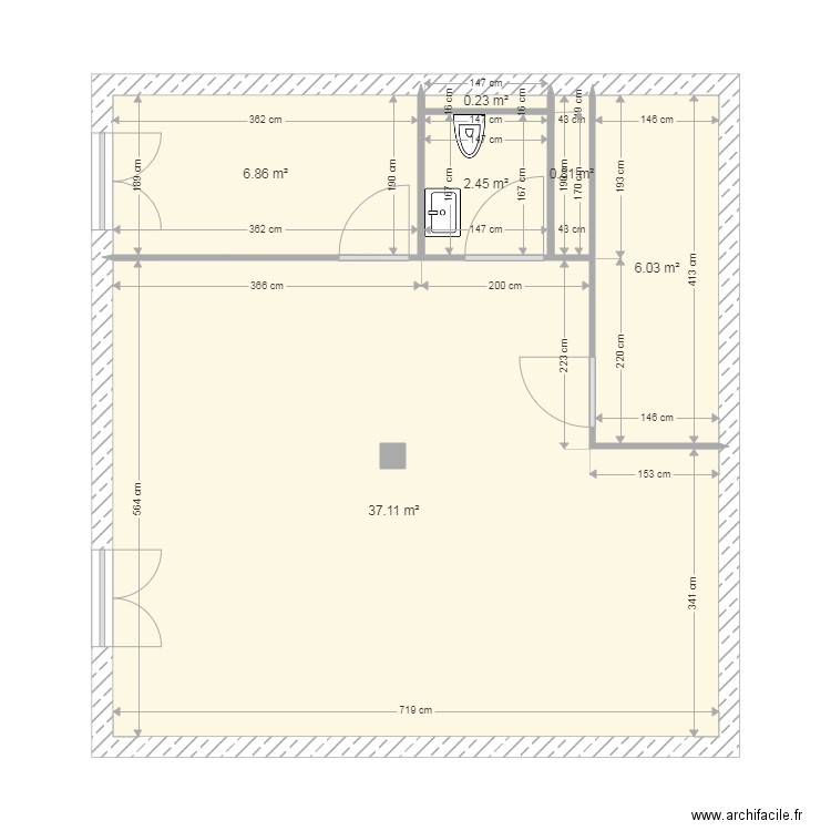 Amandine futur. Plan de 0 pièce et 0 m2