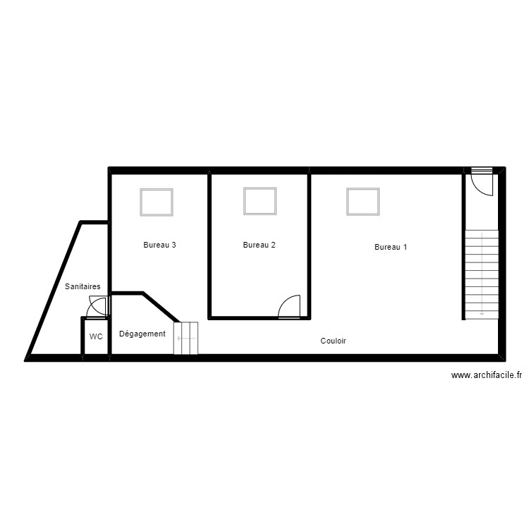 Bertsch-MB 1er. Plan de 4 pièces et 103 m2