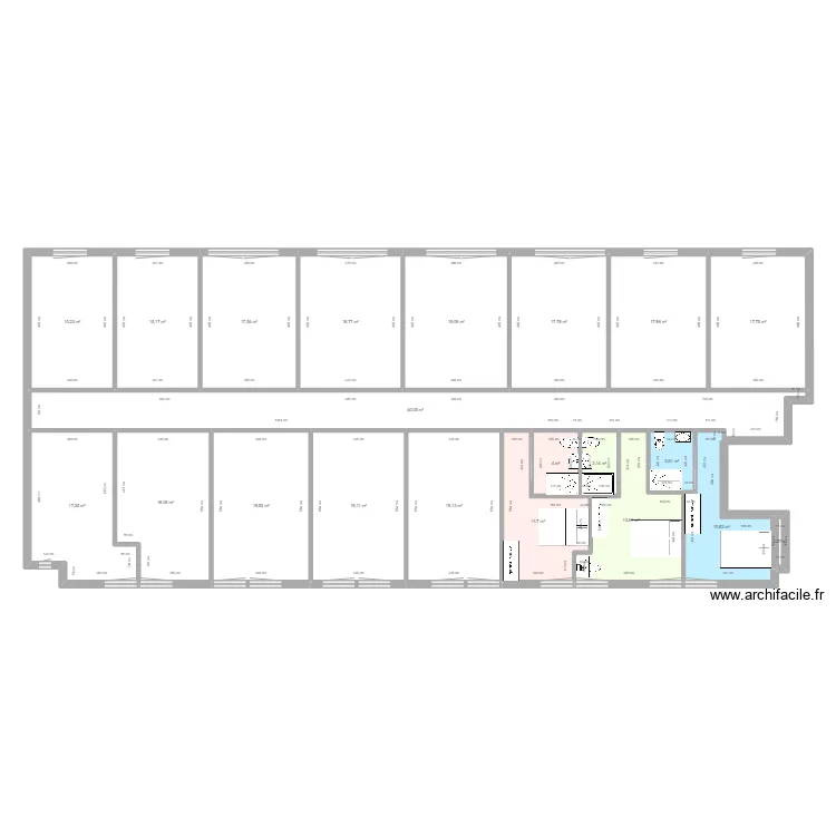 Plan Lognes H&ocirc;tel. Plan de 
